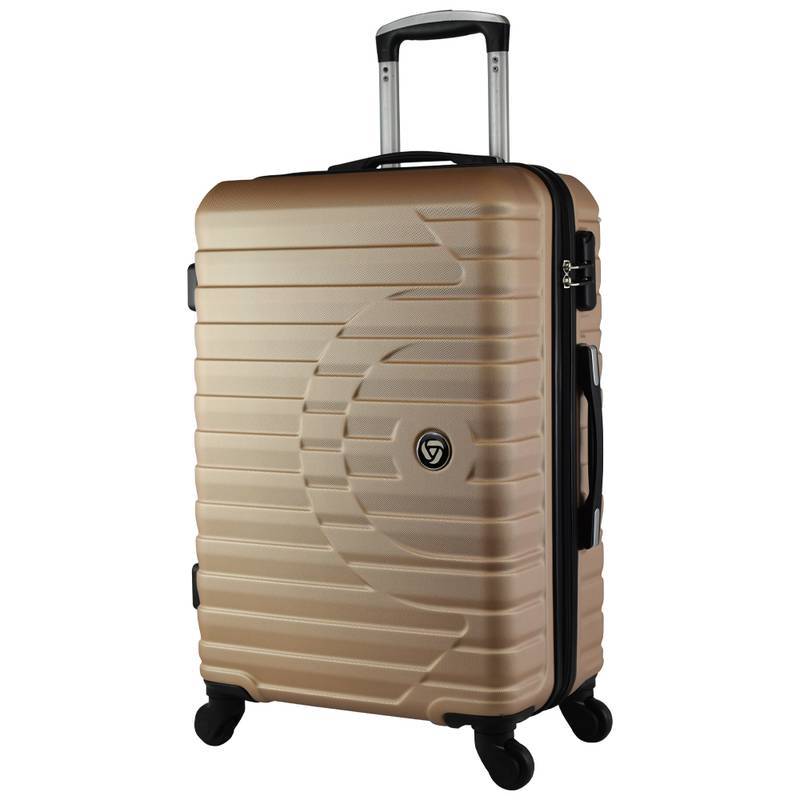 Mala de Viagem com Rodas 360 Focus Champanhe N18 - Yins