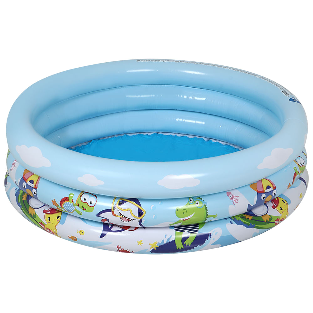 Piscina Inflável Animal 3 Anéis Bel Fix