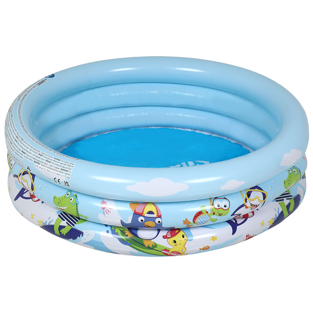 Piscina Inflável Animal 3 Anéis Bel Fix