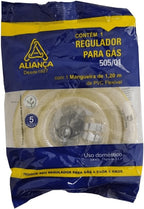Regulador de Gás Mangueira 120cm 505-1 - Aliança – foto 2