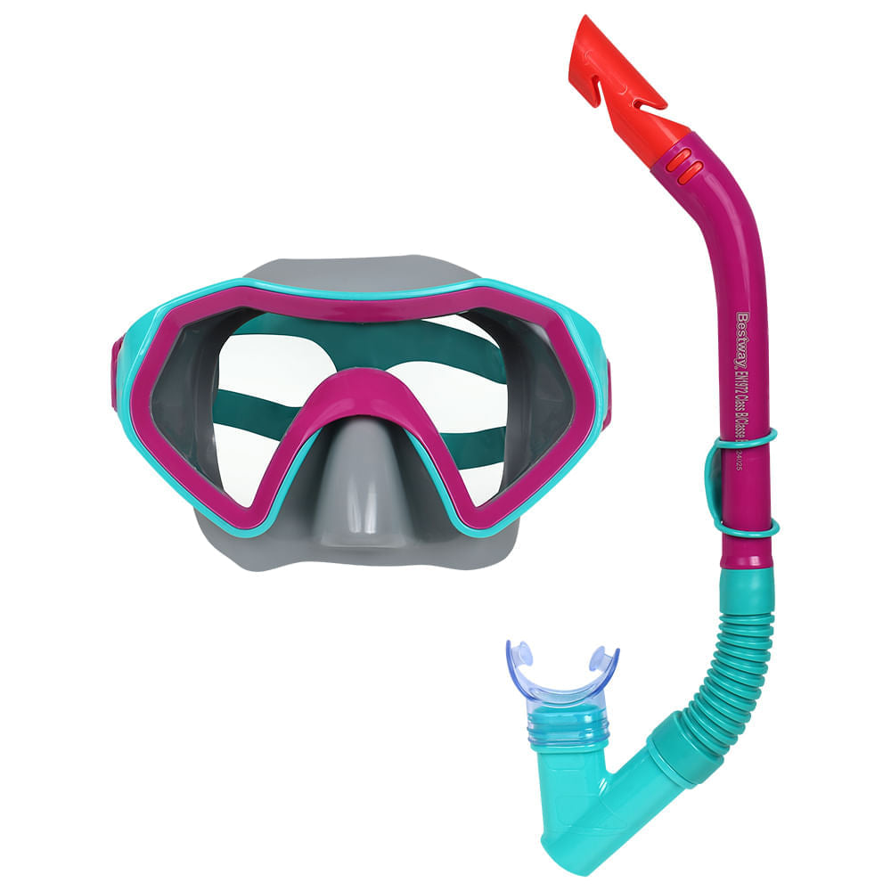 Kit Snorkel Máscara Juvenil Crusader Bel Fix