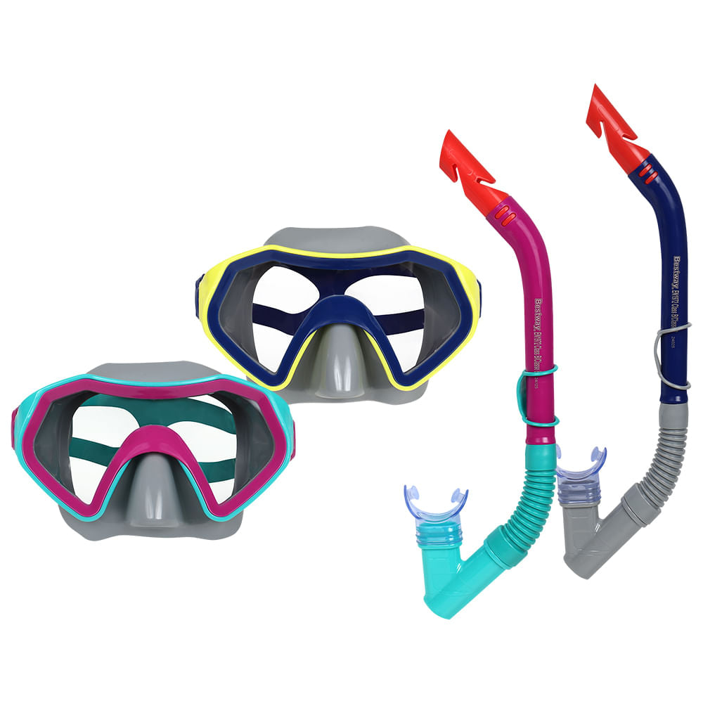 Kit Snorkel Máscara Juvenil Crusader Bel Fix