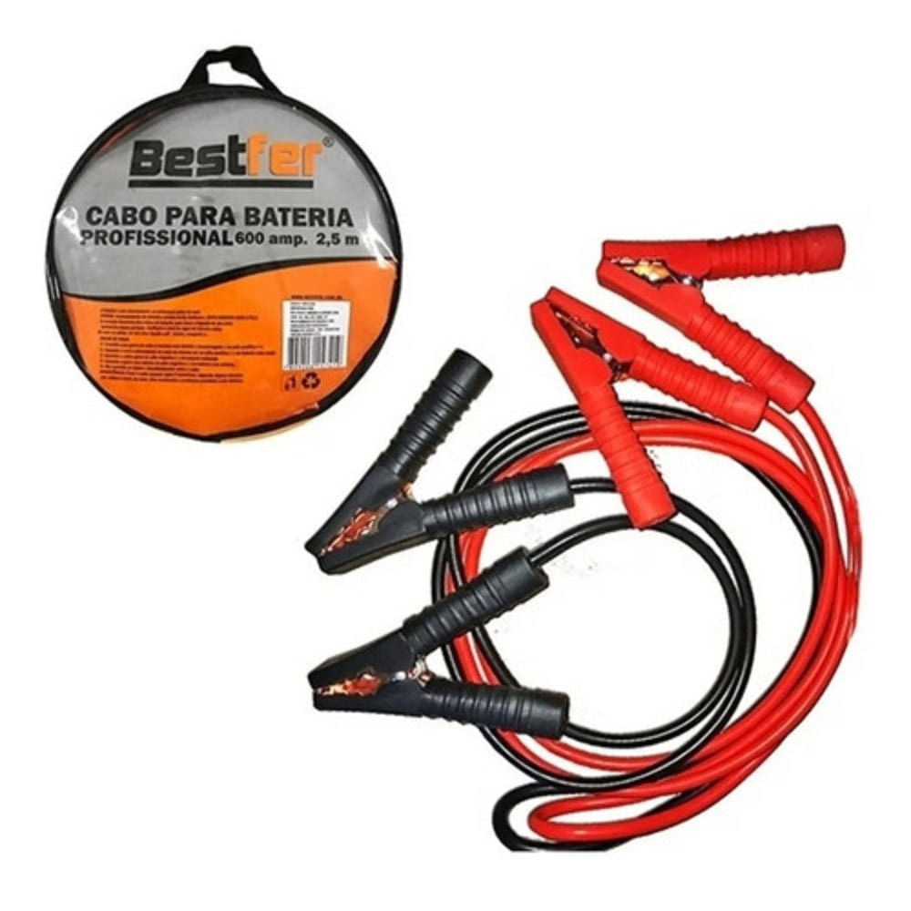 Cabo Para Partida 600A Com Bolsa Bestfer