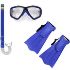 Kit Snorkel Máscara Nadadeiras Galápagos Bel Fix