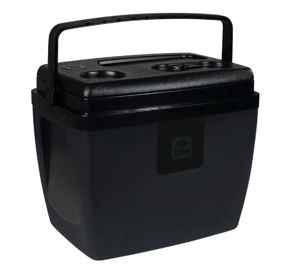 Caixa Térmica Preta 28L - Bel Fix