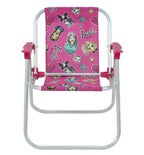 Cadeira de Praia Infantil Barbie Alumínio Bel Fix – foto 2