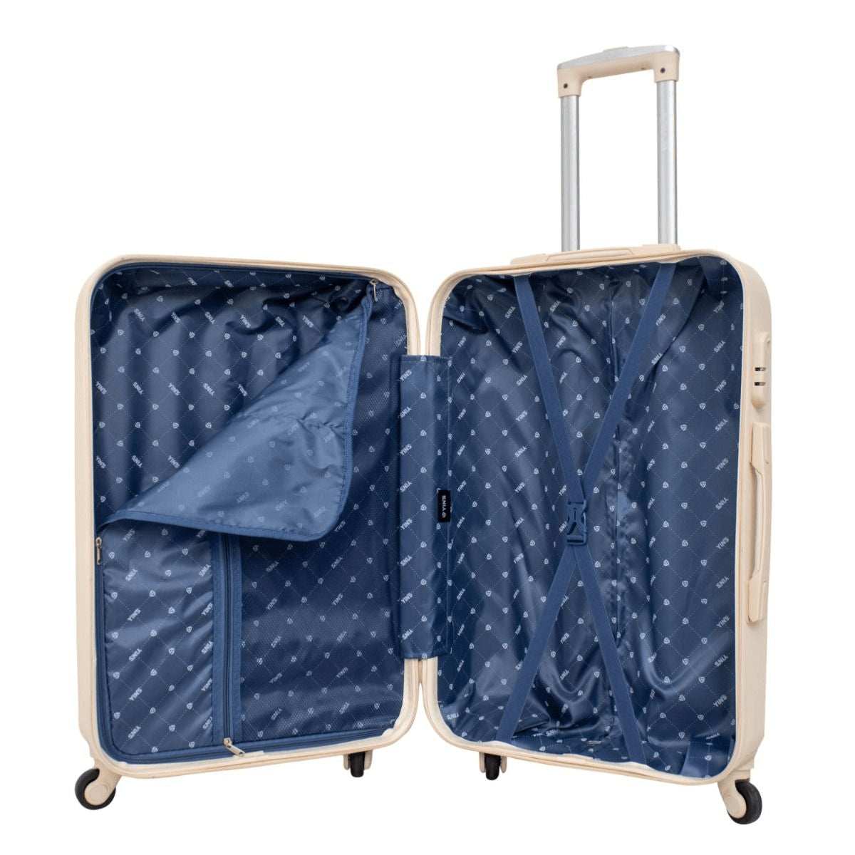 Mala Viagem Ville ABS Bege P 20 YS21212BG-P Yins – foto 3