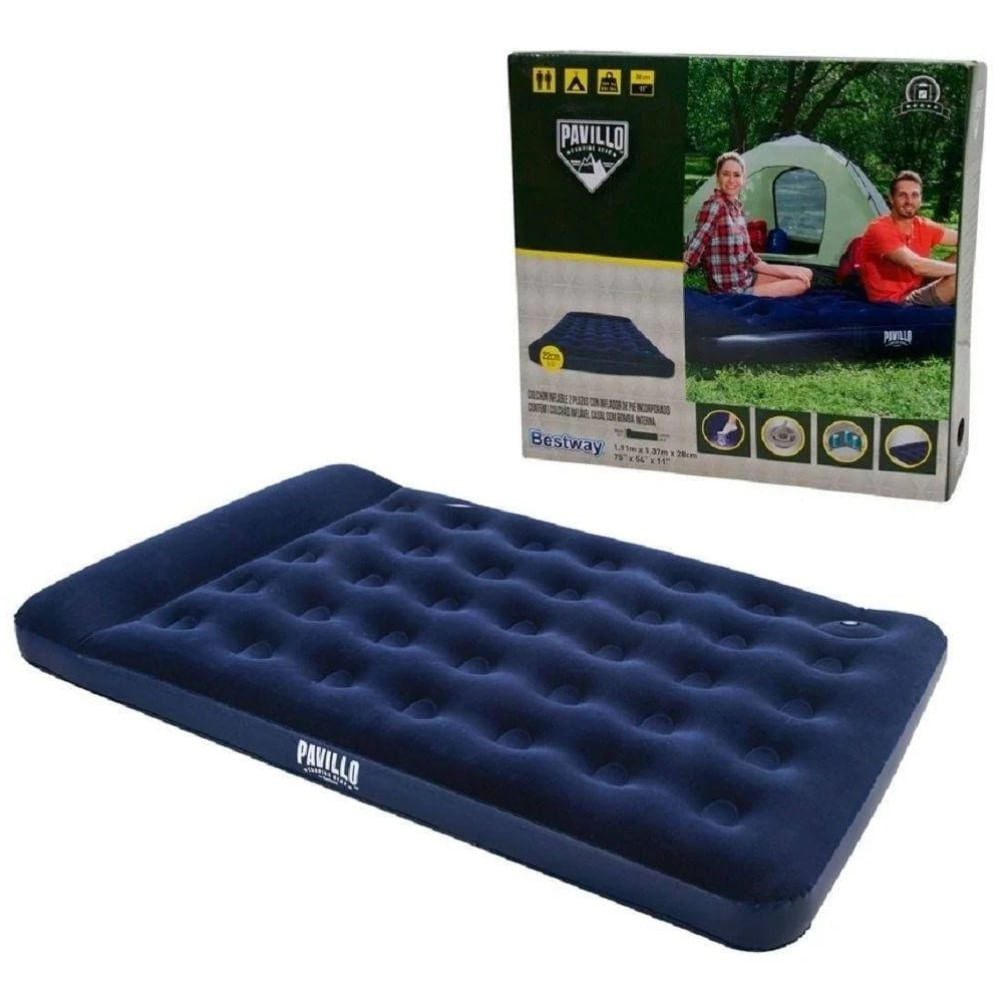 Colchão Casal Bomba Interna 1,91x1,37x28cm - Bestway – foto 2