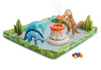 Piscina Inflável Intex Centro de Diversão Aventura Jurassica 410L