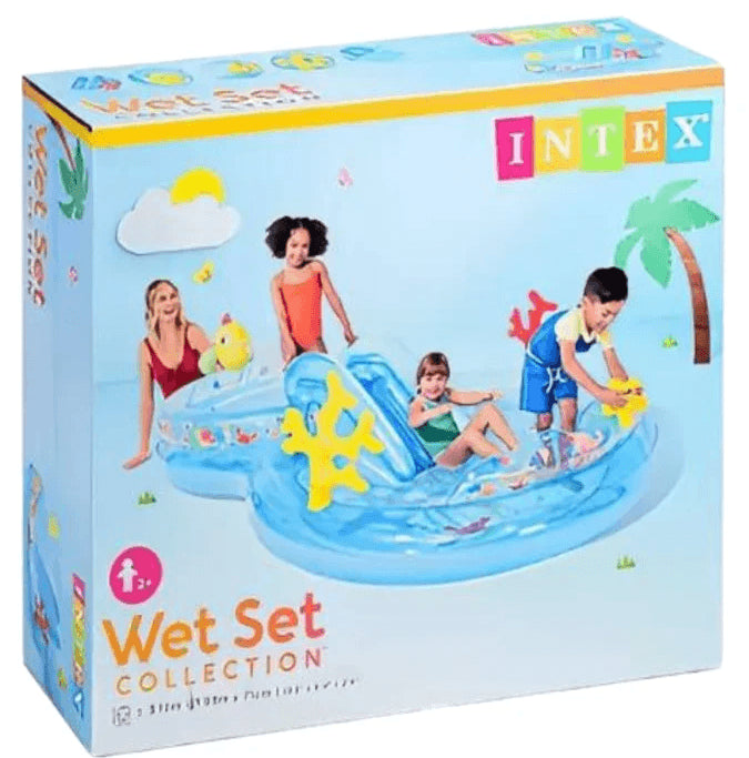 Piscina Inflável Intex Playground Infantil Fundo do Mar 206L – foto 3
