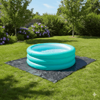 Piscina Inflável Kiddie Pool 3 Anéis 43L Bel Fix