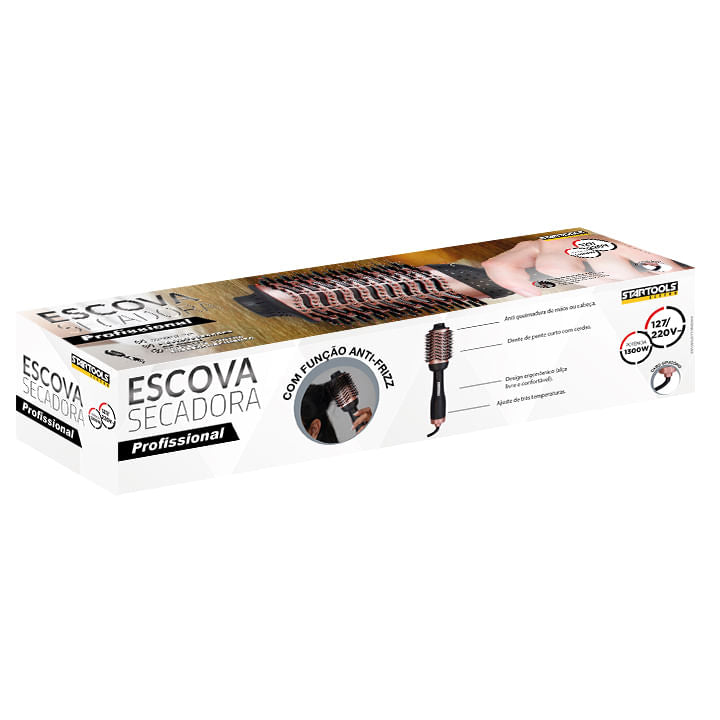 Escova Secadora Profissional Bivolt 1300W SR0887 Startools – foto 2
