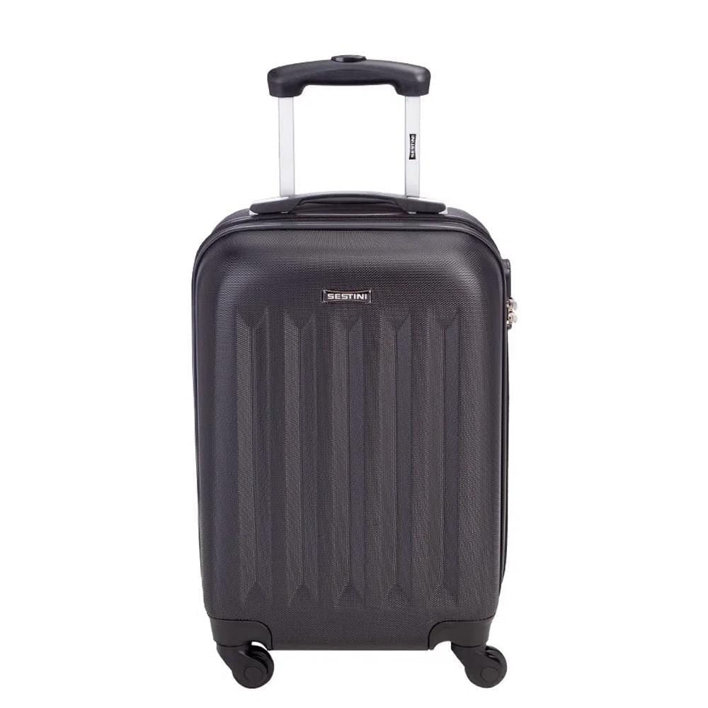 Mala de Viagem Bordo 360 Ziper Expansivo Preto - Sestini