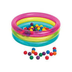 Piscina de Bolinha Inflável Intex Multi Color 63L