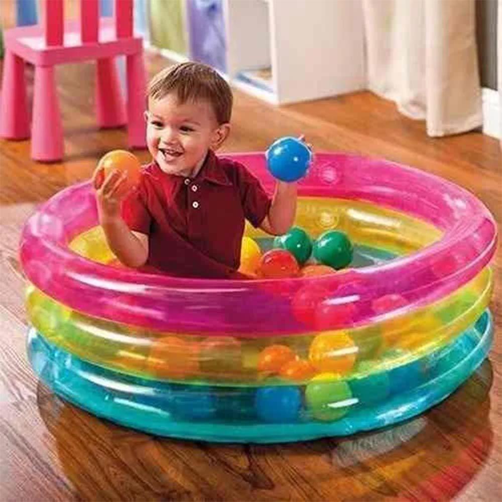 Piscina de Bolinha Inflável Intex Multi Color 63L