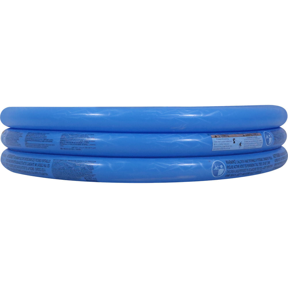 Piscina Inflável Play Kids 3 Anéis 140L Bel Fix